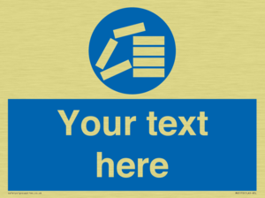 Custom Stack Correctly Sign